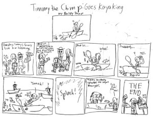 Timmy the Chimp: Goes Kayaking